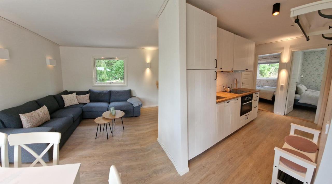 Nygard Cabins - Brandnew, Fully Equipped Home In Nature ซุนเน ภายนอก รูปภาพ