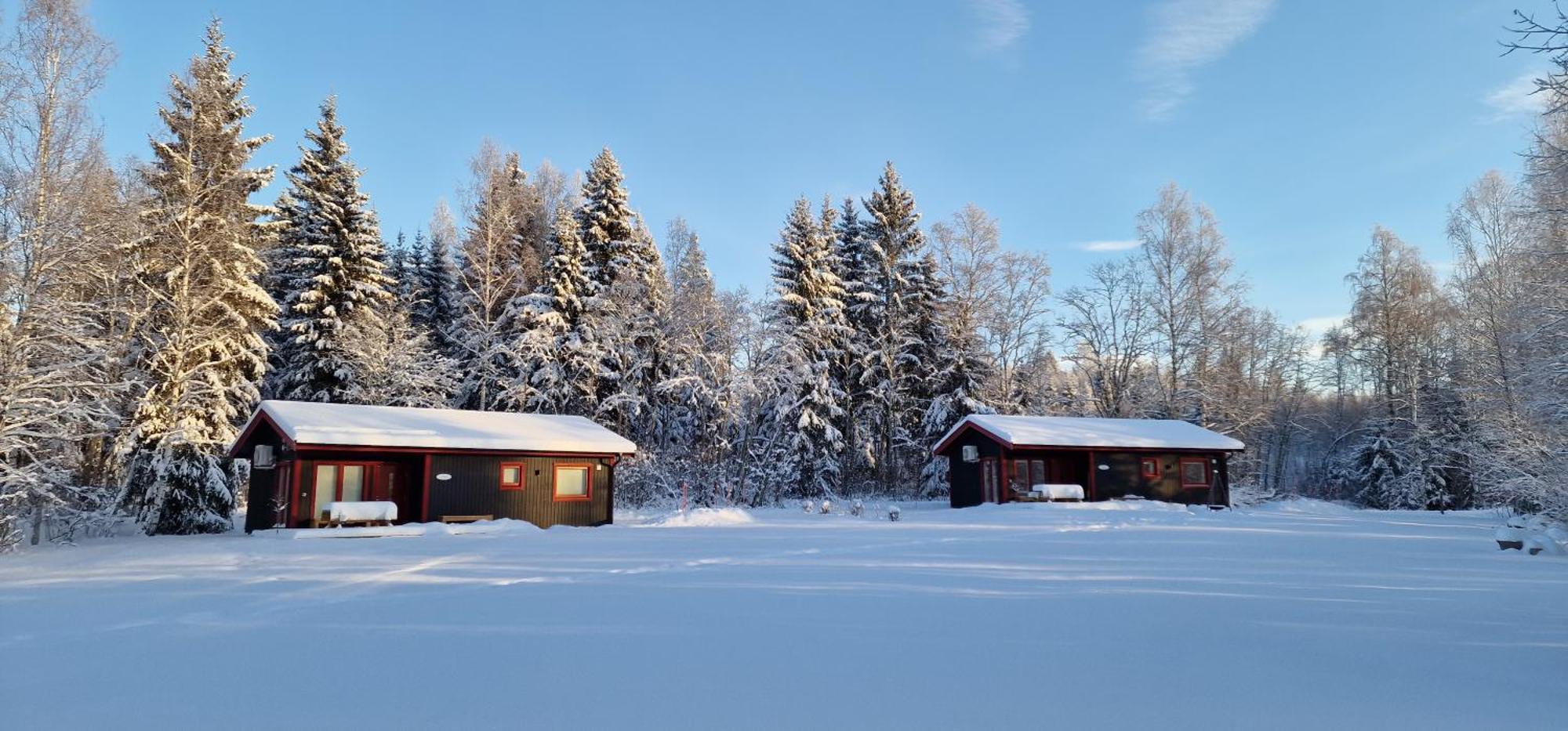 Nygard Cabins - Brandnew, Fully Equipped Home In Nature ซุนเน ภายนอก รูปภาพ